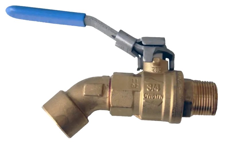 Morrison Bros. Co. Ball 1"F x 1"M Valve Barrel Faucet